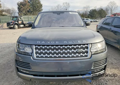 2016 Land Rover Range Rover Hse from USA, damaged, VIN SALGS2PF5GA297990